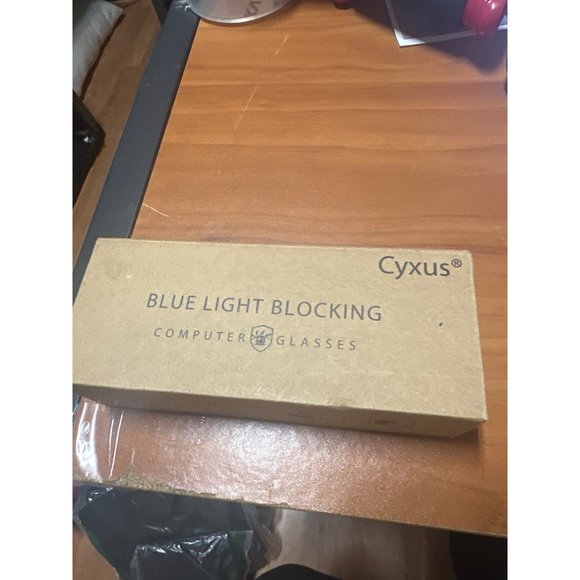 Cyxus Blue Light Blocking Glasses Women Men Computer Gaming Square Glasses UV400 - Picture 7 of 10
